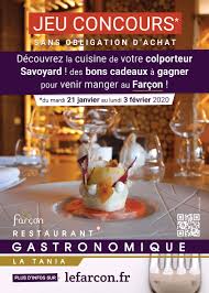Venez cuisiner avec nos chefs et passez un moment inoubliable. Jeu Concours Des Bons Cadeaux De 100 A Gagner Pour Venir Manger Au Farcon Du 21 Janvier Au 3 Fevrier 2020 Restaurant Gastronomique La Tania Courchevel 3 Vallees France