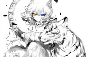 Find employers hiring near you and quickly apply to job openings. Anime Girl Tiger Black And White Nekomimi Heterochromia Anime Black And White 2560x1700 Wallpaper Teahub Io