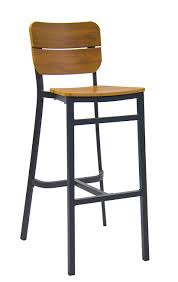 Decoteak satori 30 teak wood counter stool with viro rattan seat in woodland brown finish. Teak Wood Bar Stool