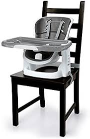 Some booster seats for the dining table have a safety strap to keep a toddler from falling out of the chair—however, these belts aren't foolproof. Amazon Com Ingenuity Infant To Toddler Smartclean Chairmate High Chair Booster Seat Slate Baby Portable High Chairs High Chair Space Saving Dining Table