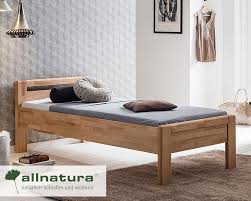 Das bettgestell in moderner gestaltung passt zu jedem schlafzimmer oder gästezimmer. Massivholzbett Livello Komforthohe 48cm Massivholzbett Bett Einzelbett 90x200