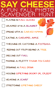 Autumn trivia for seniors · the rich hues of fall leaves exist throughout the leaf's lifespan. 3 Fun Fall Scavenger Hunt Ideas Free Printables Play Party Plan