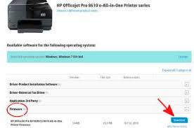 What do you think about hp officejet pro 8610 printer driver? Hp 950xl 951xl Ink Cartridge Troubleshooting Instructions Update Firmware On Your Printer Partsmart