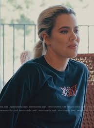 WornOnTV: Khloe's black Saint Pablo tee