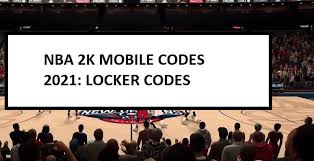 Keep track of them all here with our nba 2k21 locker codes tracker for myteam, which we will keep updated on the latest locker codes from the game. Nba 2k Mobile Codes 2021 March New Locker Codes Cheats Mrguider