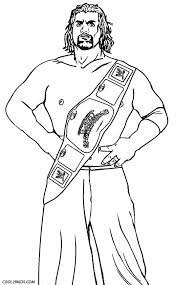 Where do wwe superstars sign for the fans? Printable Wrestling Coloring Pages For Kids