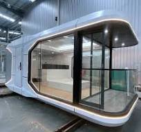 Modern Space Capsule House,Prefabricated Capsule Container House