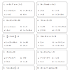 These inequalities worksheets are a good resource for students in the 5th grade through the 8th grade. 1