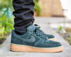 Mid Black Air Force 1 On Feet Nike Air Force 1 Outdoor Green On Feet Sneaker Review Nike Nike Air Force Sneakers