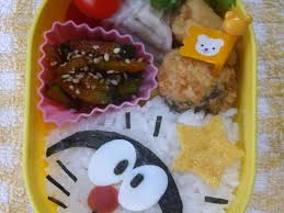 ひょっこり ドラえもん弁当 キャラ弁 by あむあむあむ レシピ 弁当 レシピ 日本料理