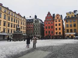 Gamla is a small container, make plastic or earthenware, used for growing a plant in. Gamla Stan Stockholm Winter Eternal Arrival