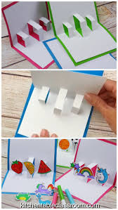 Incredible gift card ideas to surprise your loved oneshow to make awesome popup card with flowers in 2 minutes only? Build Your Own 3d Card With Free Pop Up Card Templates The Kitchen Table Classroom Diy Pop Up Cards Pop Up Card Templates Diy Pop Up Card