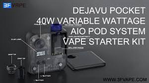Because quitting smoking minus a quality device can be much more. Dejavu Djv Pocket Aio 40w Vw Pod System Vape Starter Kit 950mah E Cigarette Forum