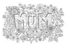 One coloring page of a field of overlapping mums. Ideas Hobbycraft Blog Mother S Day Colors Mothers Day Coloring Pages Christmas Coloring Pages