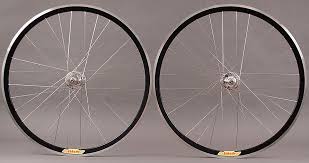 Velocity Deep V Black Singlespeed Track Wheels Paul Hubs Silver Vintage Bike Track Bike Velocity