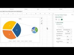 pie of pie chart in excel youtube