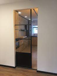 A kitchen sliding pantry door can bring additional texture and character to your kitchen while saving some extra space when you have company. Besglas Singapore Sur Twitter A Single Movi Sliding Door With Glass Panels Allows A Living Room And Kitchen To Share Light While Creating Separation To Preserve Cleanliness And Organization Https T Co Gvjaas14jn Https T Co O5ayuip3ew