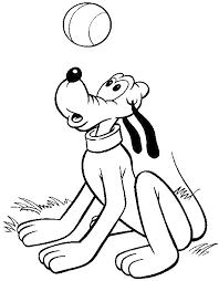 Goofy and pluto disney babies coloring page | woo! Coloring Page Pluto Coloring Pages 12