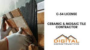 How to get a california contractors license. C 54 License Ceramic Mosaic Tile Installation Contractor S Complete California Guide To The Cslb Youtube