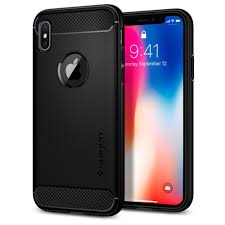 Apple Iphone X Xs Spigen Rugged Armor Shockproof Case Slim Tpu Cover Iphone Phone Case Accessories Iphone Cases