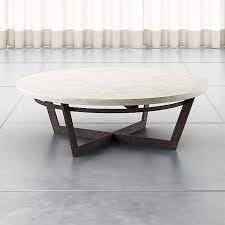 Accent your living room with a coffee, console, sofa or end table. Marble Coffee Tables White Black And Grey Crate And Barrel