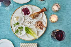 If you like our interesting and informative article on the passover seder plate and want to share it with any of. Learn About The 6 Elements Of A Traditional Seder Plate Kitchn