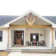 Pin By Endangistiqomah On Porches House Front Porch Porch Remodel House With Porch