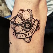 Hoshikko Ink Fun Lil Piece I Did For A Good Friend Of Mine Ohsnap Miguel Book An Appointment With Me On My Link In My Bio Destiny Destiny2 Ghost Destinygame Gametattoos