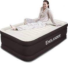 A wide variety of englander mattress. Amazon Com Englander First Ever Microfiber Air Mattress Twin Size Luxury Microfiber Airbed With Built In Pump Highest End Blow Up Bed Inflatable Air Mattresses For Guests Home Travel 5 Year Warranty Brown Kitchen