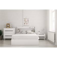 Ouvrez les portes du plus beau magasin du web. Tete De Lit Rangement Double Nexera Blanc 346303 Rona
