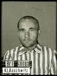 Auschwitz I. Block 7. Registration photographs of twin sisters: Maria and  Czesława Krajewska. They were born in Komarów in Poland