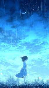 Anime Lonely Night Girl 4k Ultra Hd Mobile Wallpaper Anime Scenery Anime Wallpaper Download Landscape Wallpaper