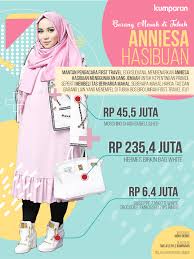 178,575 likes · 32 talking about this. 6 Brand Ternama Di Balik Penampilan Anniesa Hasibuan Kumparan Com