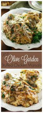 Copycat Olive Garden Stuffed Chicken Marsala Make This Classic Olive Garden Meal From The Comfort Of Your H Marsala Chicken Recipes Restaurant Recipes Recipes