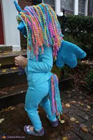 My little pony costume tutorial | diy tutorial. My Little Pony Rainbow Dash Costume For Girls No Sew Diy Costumes