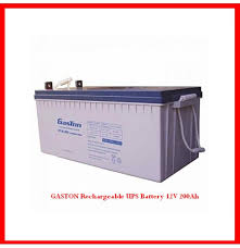 Gaston Rechargeable Ups Battery 12v 200ah Ups Batteries Ups Recharge
