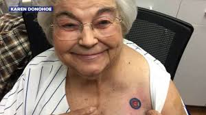 Tattoos with explicit details and those that appear on the chest or back are more expensive than a finger or arm lion tattoo. 82 Year Old Cubs Fan Gets Team Tattoo With Daughter And Grandson Abc News