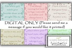 Check spelling or type a new query. Easter Egg Hunt Clues Editable Easter Scavenger Hunt Clue 534173 Party Design Bundles