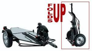 Chrome steel rims with spare tire size: Kendon Bb107ru Single Ride Up Srl Stand Up Motorcycle Trailer