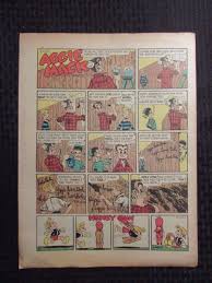 1950 Oct 15 SUNDAY NEWS Comic Section VG 4.0 Timmy