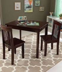 Kidkraft Farmhouse Table And Chair Set Espresso Table And Chair Sets Kids Table And Chairs Table And Chairs