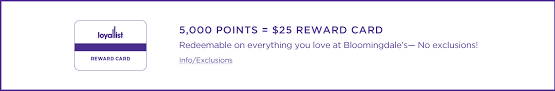 Stores, in our outlets or at bloomingdales.com in a calendar year qualifies you for the top of the list. Credit Gateway