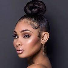 Braided Topknot Hairstyles For Black Women Black Women Hairstyles Bun Hairstyles American Hairstyles