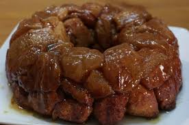 Cut each biscuit into 4 pieces. Easy Monkey Bread Recipe How To Make Monkey Bread