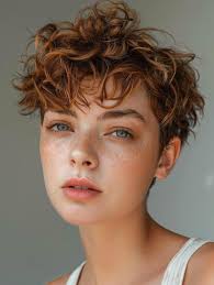 Chic and Stylish Curly Pixie Haircuts for Every Hair Color and Face Shape
