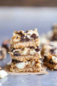 Dark Chocolate Macadamia Nut Magic Bars Gluten Free Paleo Vegan Bakerita Chocolate Macadamia Nuts Chocolate Macadamia Magic Cookie Bar Recipe