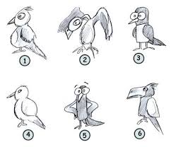 Drawing Cartoon Birds Cartoon Bird Drawing Cartoon Birds Bird Drawings