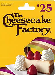 The cheesecake factory restaurant has a wide variety of items on the menu. Amazon Com The Cheesecake Factory Gift Card 25 Gift Cards