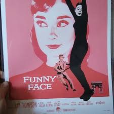 Audrey Hepburn original funny face poster Art & Decals