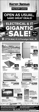 Harvey norman aeon bukit tinggi selangor no. 20 Jan 2 Feb 2021 Harvey Norman Gigantic Sale Everydayonsales Com